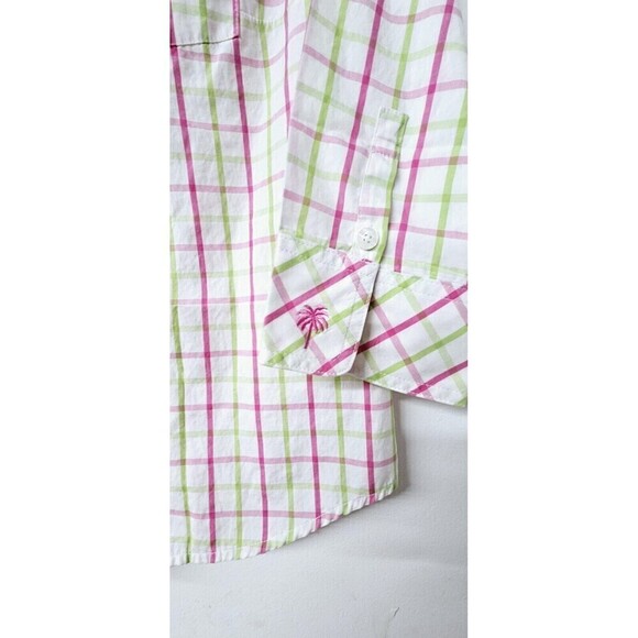 LILLY PULITZER striped Long Sleeve Button-Up Women Shirt (2) - Picture 2 of 4